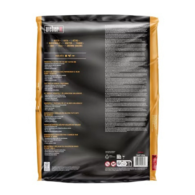 Vendita online Pellet di legno aroma Faggio Weber 